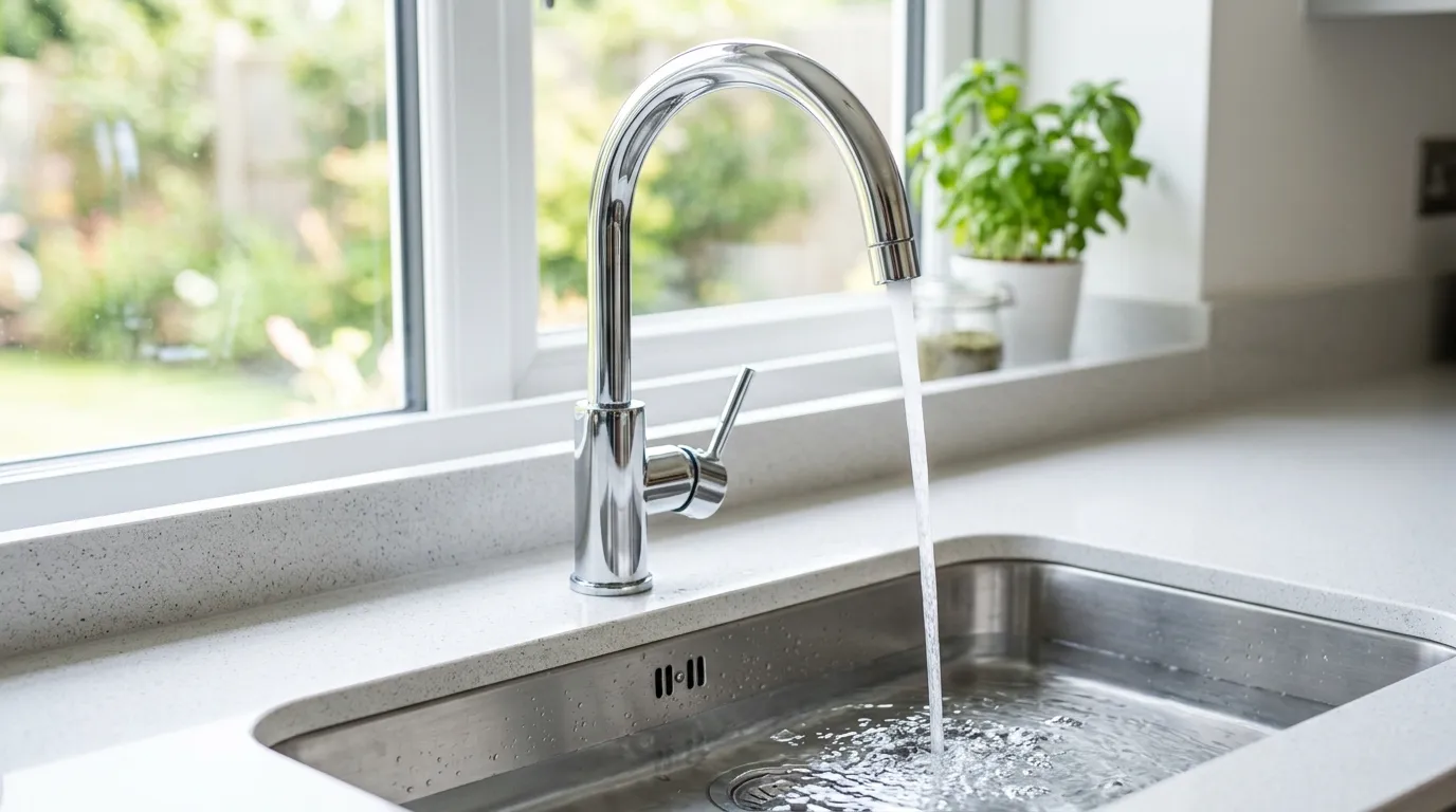 Local Plumbing Master Pros same day plumber fixing a faucet in West Wyoming, PA